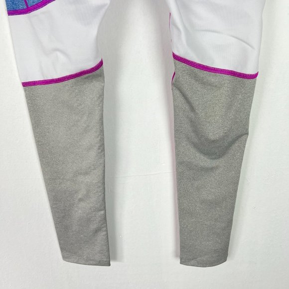 Crewcuts Colorblock Leggings Athletic Athleisure Girl's Size 8 EUC L1242 - Picture 9 of 9